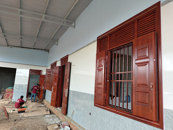 báo giá cửa thép vân gỗ đắk lắk, đắk nông