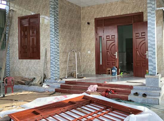 cửa thép vân gỗ đắk lắk, đắk nông